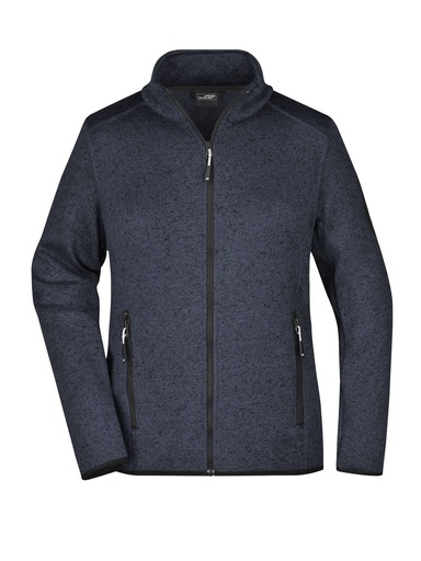 JAMES & NICHOLSON - Ladies' Knitted Fleece Jacket (JN761)