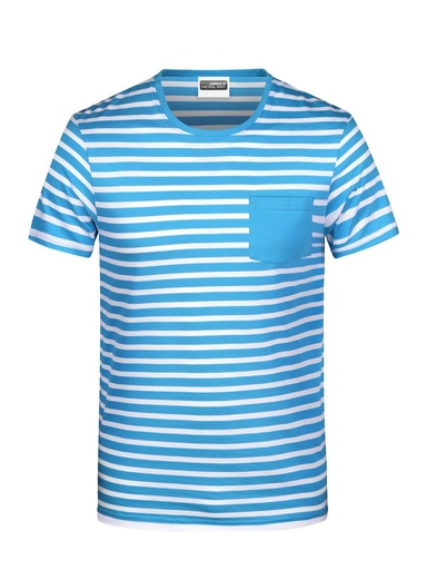 JAMES & NICHOLSON - Men's T-Shirt Striped (JN8028)