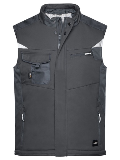 JAMES & NICHOLSON - Craftsmen Softshell Vest - Strong (JN825)