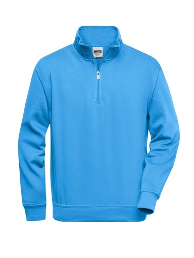 JAMES & NICHOLSON - Workwear Half Zip Sweat (JN831)