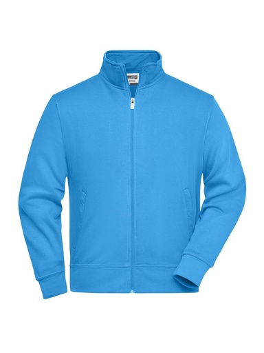 JAMES & NICHOLSON - Workwear Sweat Jacket (JN836)