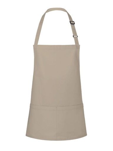 KARLOWSKY - Short Bib Apron Basic With Buckle And Pocket (KBLS6)