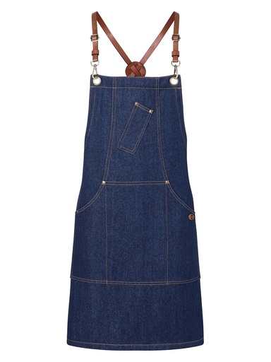 [KLS28-94-UNICA] KARLOWSKY - Bib Apron Denim X-Style (KLS28)