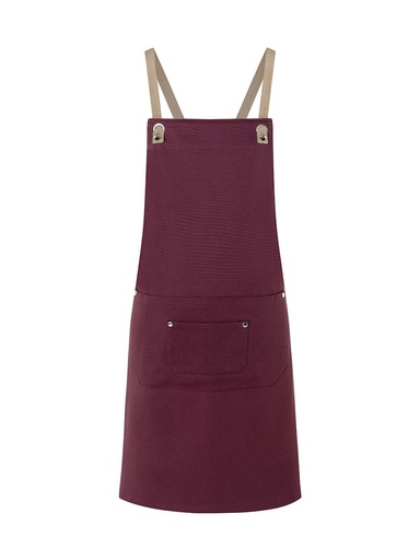 KARLOWSKY - Bib Apron With Crossed Ribbons And Big Pocket (KLS39)