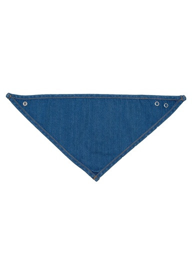 [MABZ55-DMB-UNICA] BABYBUGZ - Baby Rocks Denim Bandana Bib (MABZ55)