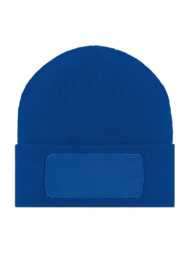 MYRTLE BEACH - Classic Knitted Beanie With Patch (MB7403)