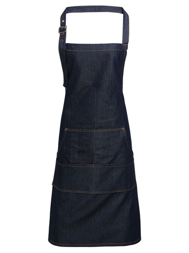 PREMIER - Jeans Stitch Denim Bib Apron (PR126)