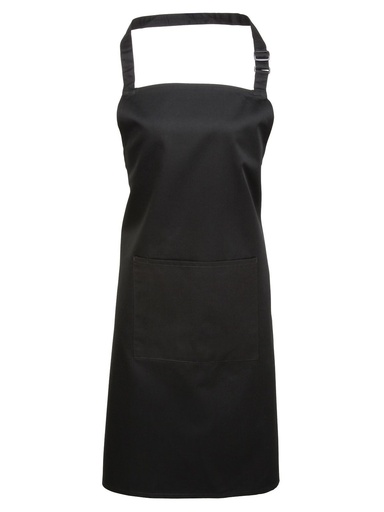 PREMIER - Colours Bib Apron With Pocket (PR154)