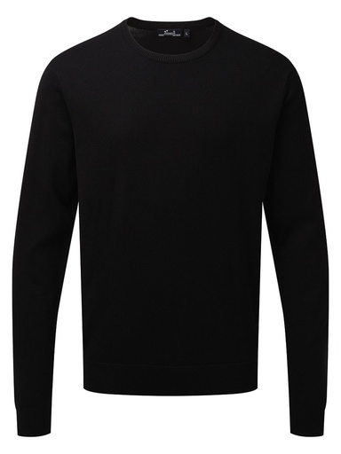 PREMIER - Men's Crew Neck Cotton Rich Knitted Sweater (PR692)