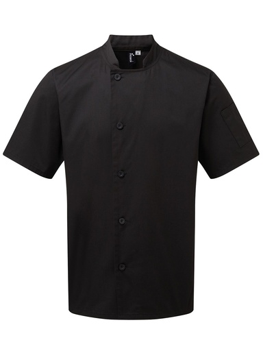 PREMIER -  Essential' Short Sleeve Chef's Jacket (PR900)