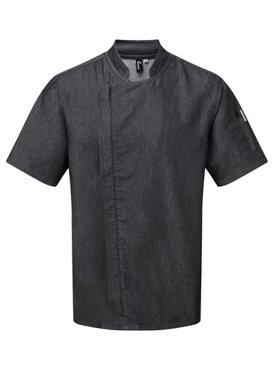 PREMIER - Chef's Zip-Close Short Sleeve Jacket (PR906)