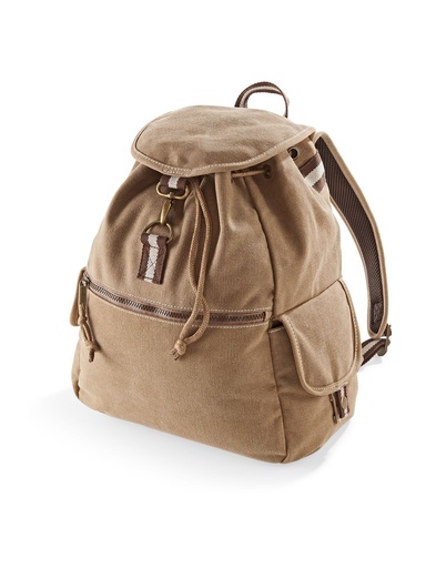 QUADRA - Vintage Canvas Backpack (QD612)