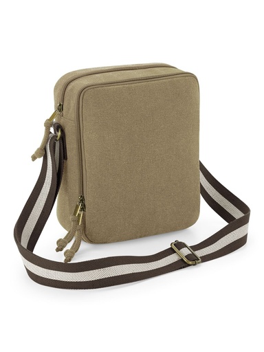 QUADRA - Vintage Canvas Mini Reporter (QD614)