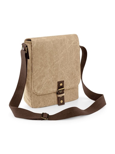 QUADRA - Vintage Canvas iPad/Tablet Reporter (QD624)