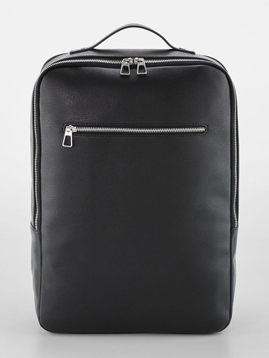 [QD774-BLK-UNICA] QUADRA - Tailored Luxe Backpack (QD774)