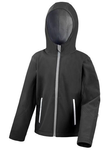 RESULT - Junior Hooded Soft Shell Jacket (RER224J)