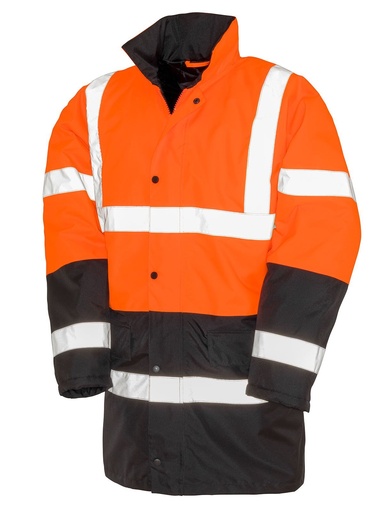 RESULT - Motorway 2-Tone Safety Coat (RER452X)