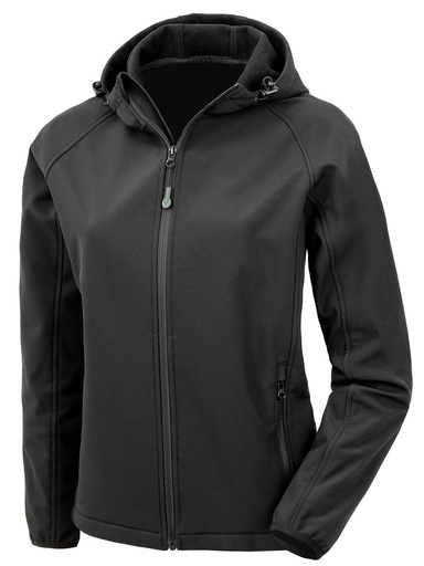 RESULT - Recycled printable 3-layer hooded softshell (RER911F)