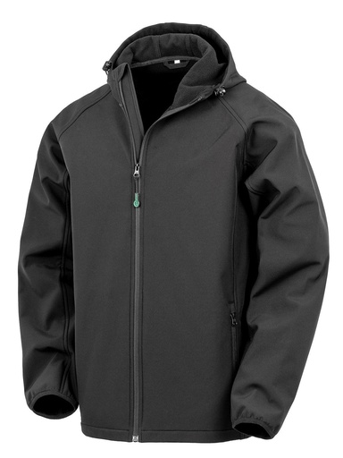 RESULT - Recycled printable 3-layer hooded softshell (RER911M)