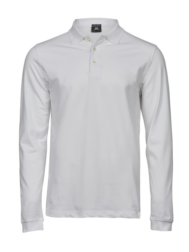 TEE JAYS - Luxury Stretch Long Sleeve Polo (TJ1406)