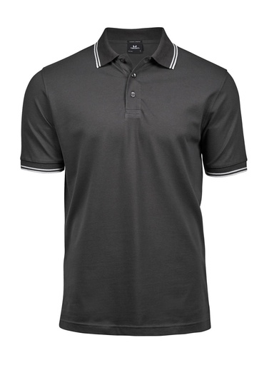 TEE JAYS - Luxury Stripe Stretch Polo (TJ1407)