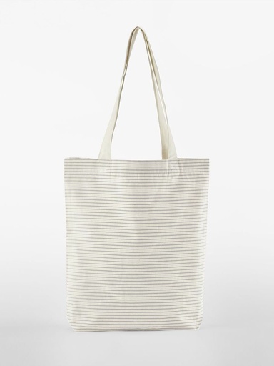 WESTFORD MILL - Striped Organic Cotton Tote (W251)