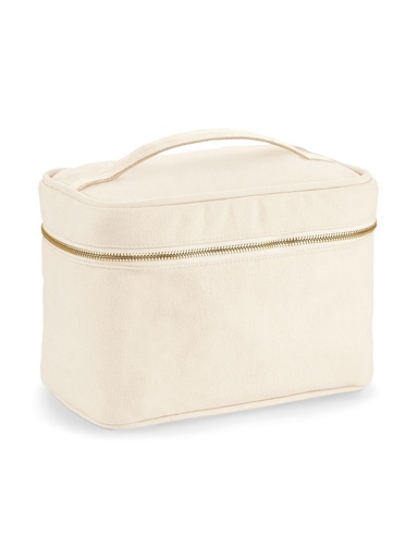 [W558-NAT-UNICA] WESTFORD MILL - Canvas Vanity Case (W558)