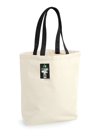 WESTFORD MILL - Fairtrade Cotton Camden Shopper (W671)